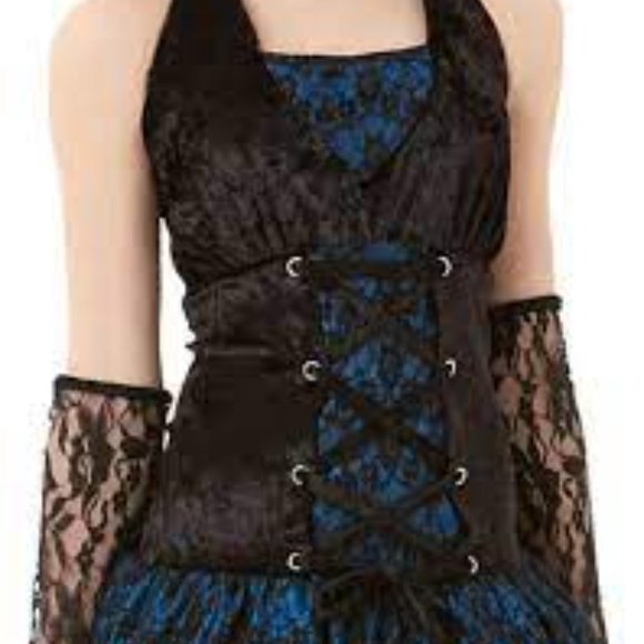 Midnight Vamp Costume Dress - Picture 1 of 15